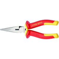 Irwin Vise-Grip VDE Long Nose Plier, Red and Yellow