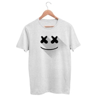 Foxvenue Women's Marshmellow Printed T-shirt, FXV0936009, White