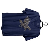 Picture of Foxvenue Unisex Eagle Printed Regular T-shirt, FXV0935630
