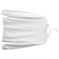 Picture of Foxvenue Men's Solid Sweatshirt, FXV0935982, White