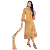 Picture of Saranya Unstitched Printed Salwar Suit Set, ALS9882, Set of 3