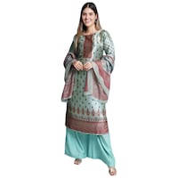 Picture of Saranya Unstitched Printed Salwar Suit Set, ALS9897, Set of 3