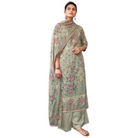 Picture of Saranya Unstitched Embroidery Salwar Suit Set, ALS9918, Set of 3