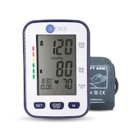 Afra Japan Digital Arm Blood Pressure Monitor, White, AF201BPMA