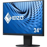 Eizo FlexScan LED IPS Display Full HD Monitor, EV2460-BK, 23.8 Inch, Black