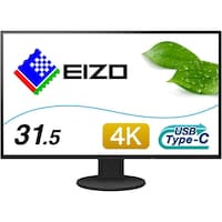 Eizo FlexScan 4K UHD USB-C Monitor, EV3285-BK, 31.5 Inch, Black