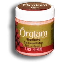 Orglam 2 in 1 Strawberry Face Scrub & Lotion - 200ml