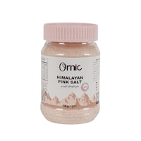 Ornic Himalayan Pink Salt Jar, 1kg, Carton of 12