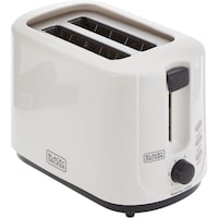 Black & Decker 2 Slice Cool Touch Toaster, 750W, White, ET125-B5