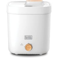 Black & Decker Manual Humidifier with Cool Mist, 4L, White