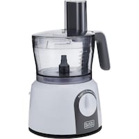 Black & Decker 5-in-1 Food Processor with 32 Functions, 1000W, White