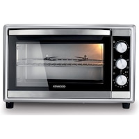 Kenwood Double Glass Electric Oven, MOM45.S, 1800W, Silver, 45L