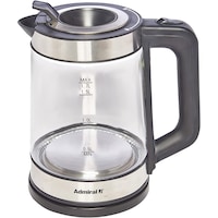 Picture of Admiral Glass Body Electric Kettle, 1.7L, Black - ADKT170GSSH