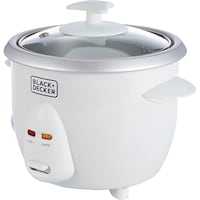 Picture of Black & Decker Rice Cooker With Glass Lid, 350W, 0.6L