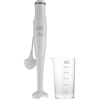 Picture of Black & Decker 2 Speed Stick Hand Blender With Calibrated Beaker, 300W, White