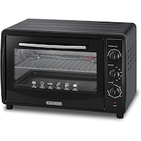 Black & Decker Toaster Oven With Double Glass and Rotisserie, 1800W, 45L