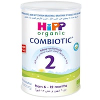 Hipp Organic Infant Milk Formula Stage 2, 800 G -  Pack Of  6 Pcs