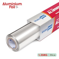Khaleej Pack Aluminum Foil, 30cm, 1.35kg, Carton of 6