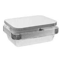 Picture of Khaleej Pack Disposable Aluminium Food Container with Lid, Carton of 400