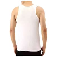 Picture of Men's L Heart Printed Sleeveless Vest, MFB0937105, White