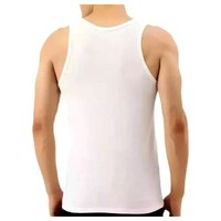 Picture of Men's A Printed Sleeveless Vest, MFB0937146, White