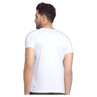 Picture of Men's Message Printed T-shirt, MFB0937174, White