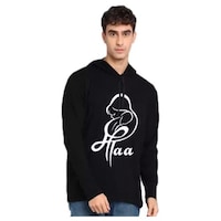 Picture of Men's Maa Printed Sweatshirt, MFB0937788, Black