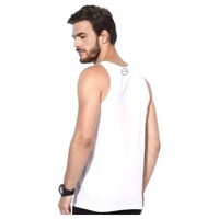 Picture of Men's Be Young Printed Sleevelest Vest, MFB09382027, White