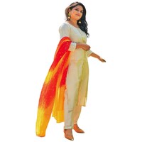 Shreetatvam Cotton Suit Set With Dupatta, ALS938296, Multicolor, Set of 3