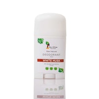 Raw African Natural White Musk Deodorant Wax, 75g