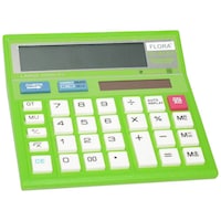 FLORA Pocket Calculator, CT-512C, Green