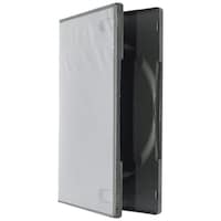 FLORA Plastic Single DVD Case, Black