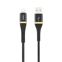 Picture of Wiwu Elite Data Cable ED-100 2.4A USB To Lightning, Black