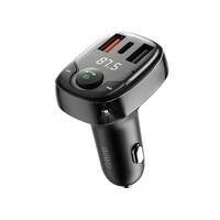 Picture of Wiwu PC600 Type-C+USBx2 36W Quick Car Charger, Black