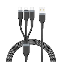 Picture of Wiwu PT05 Platinum Cable 3 In 1 USB, Micro And Type-C