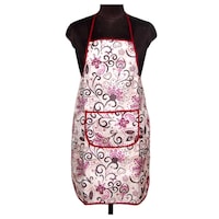 Picture of Winner Floral Printed Kitchen Apron, Free Size, Multicolour