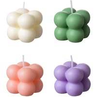 Sapi's Scented Mini Bubble Soy Wax Candle, Pack of 4