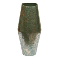 Picture of Heritage Touch Verdi Gold Enamel Flower Vase, Blue & Gold