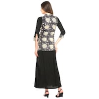 Picture of NIIBHZ Women's Printed Jacket Attached Dress, NIBZ0933367