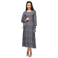 Picture of NIIBHZ Women's Checked Dress, NIBZ0933422