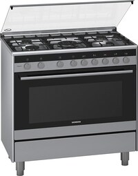 Picture of Siemens Freestanding Gas Cooker with Sabaf Burners, 90 Cm