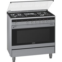 Siemens Iq100 Range Cooker, HG73G8357M, 112L, Silver