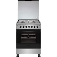 Picture of Frigidaire 4 Gas Burners Free Standing Gas Cooker, FNGJ60JGUC, 60X60Cm, Silver