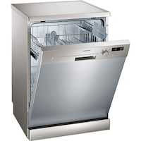 Picture of Siemens 5 Programs 12 Place Settings Free Standing Dishwasher, Silver