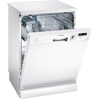 Siemens 5 Programs 12 Place Settings Free Standing Dishwasher, White