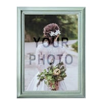 PVC Photo Frame, A4, Light Green (Photo not included)