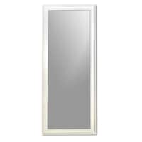 Full Length Mirror with Stand & PVC Frame, 173 x 73cm, White
