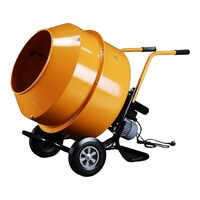 Mini Concrete Mixer, 180 liter, 900 W, Yellow