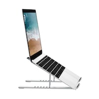 WIWU S400 Adjustable Laptop Stand - Silver