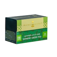 Ukrouk Ajam Pure Ceylon Jasmine Green Tea, 20pcs, Carton of 24 Packs